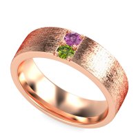 7mm Men's Brushstroke Band