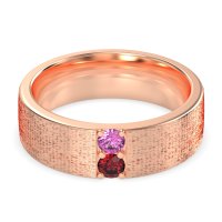 7mm Men's Brushstroke Band