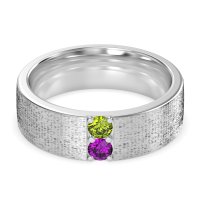 7mm Men's Brushstroke Band