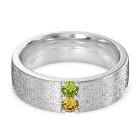 7mm Men's Brushstroke Band