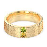 7mm Men's Brushstroke Band