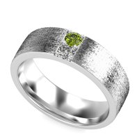 7mm Men's Brushstroke Band