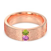 7mm Men's Brushstroke Band