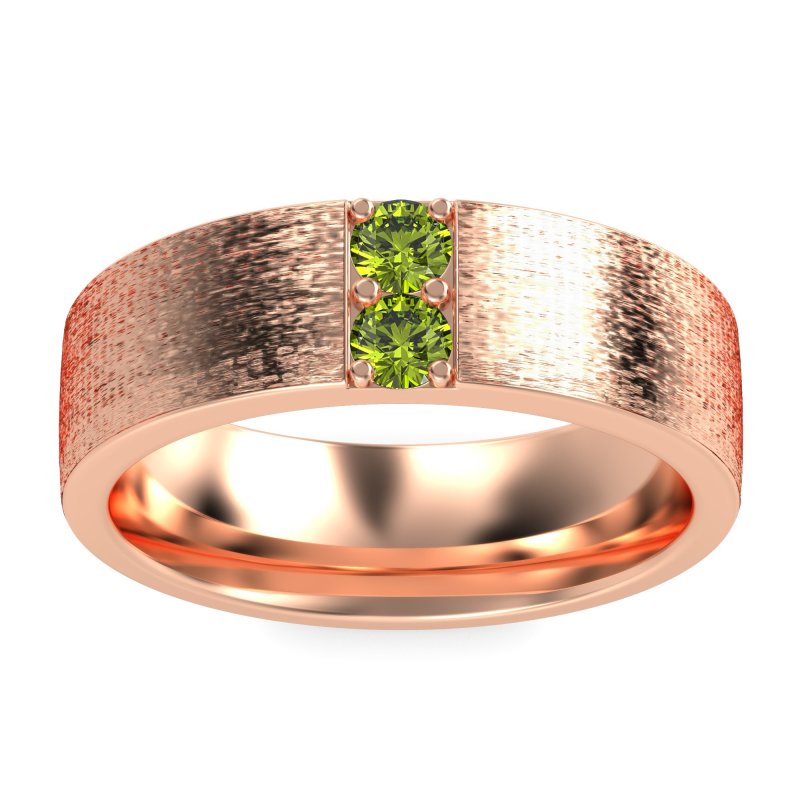 7mm Men's Brushstroke Band