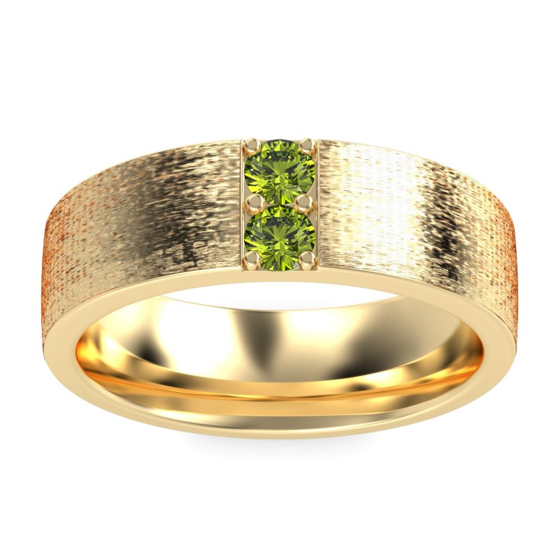 7mm Men's Brushstroke Band