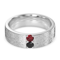 7mm Men's Brushstroke Band