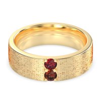 7mm Men's Brushstroke Band