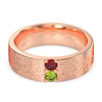 7mm Men's Brushstroke Band