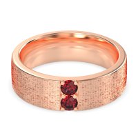 7mm Men's Brushstroke Band