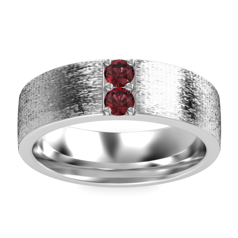 7mm Men's Brushstroke Band