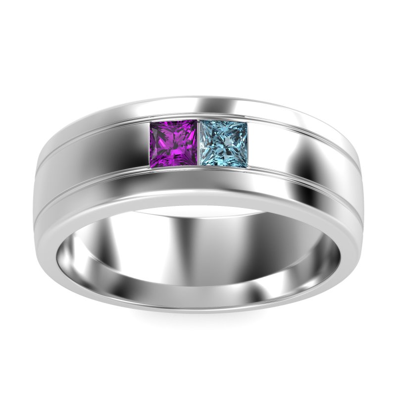 7.5mm Men's Modern Princess Band