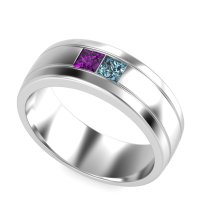 7.5mm Men's Modern Princess Band