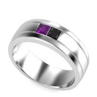 7.5mm Men's Modern Princess Band