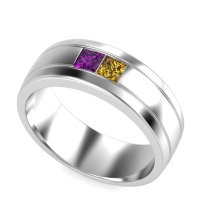 7.5mm Men's Modern Princess Band