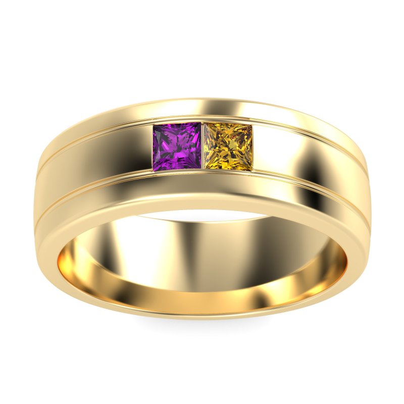 7.5mm Men's Modern Princess Band