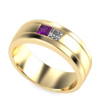 7.5mm Men's Modern Princess Band