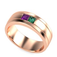 7.5mm Men's Modern Princess Band
