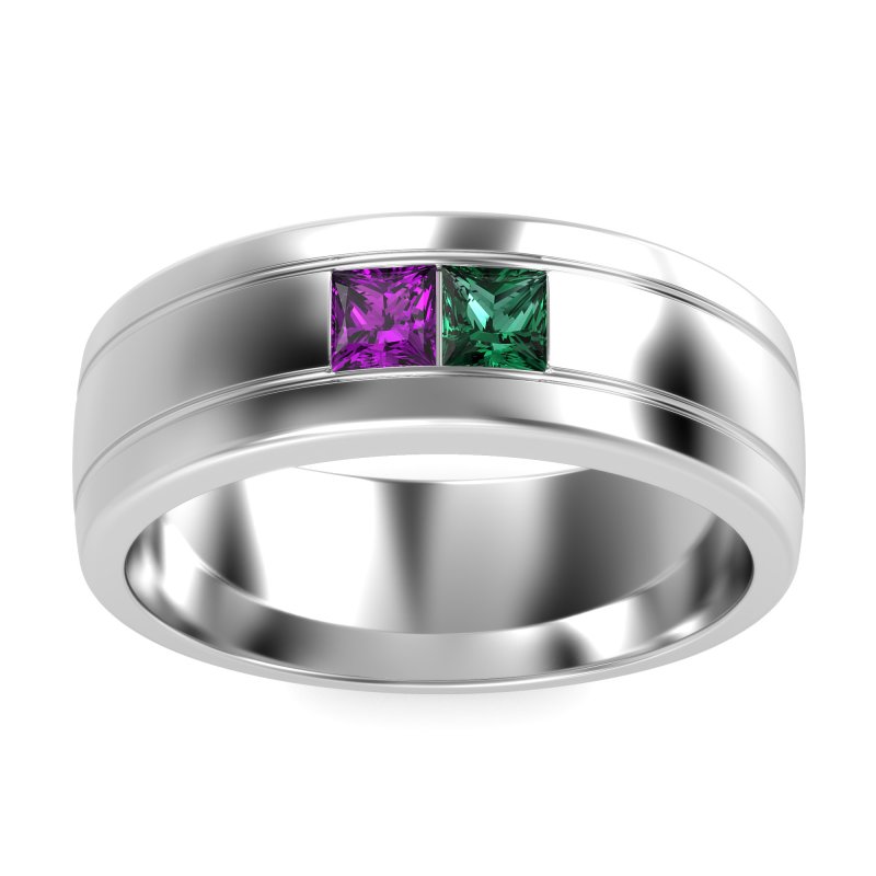 7.5mm Men's Modern Princess Band