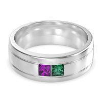 7.5mm Men's Modern Princess Band