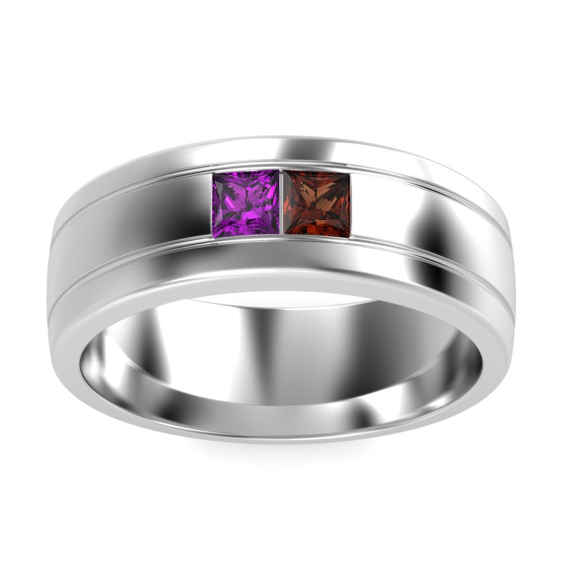 7.5mm Men's Modern Princess Band