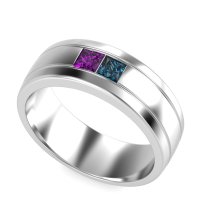 7.5mm Men's Modern Princess Band