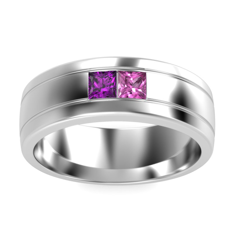 7.5mm Men's Modern Princess Band