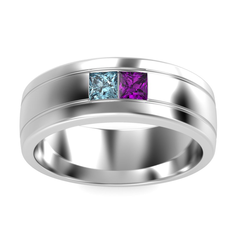 7.5mm Men's Modern Princess Band