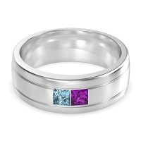 7.5mm Men's Modern Princess Band