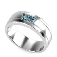 7.5mm Men's Modern Princess Band