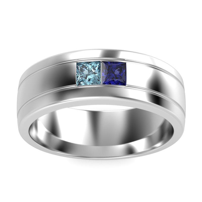 7.5mm Men's Modern Princess Band