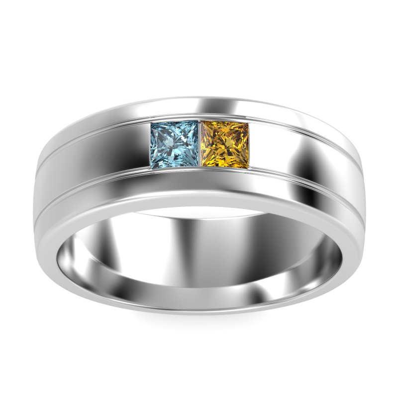 7.5mm Men's Modern Princess Band