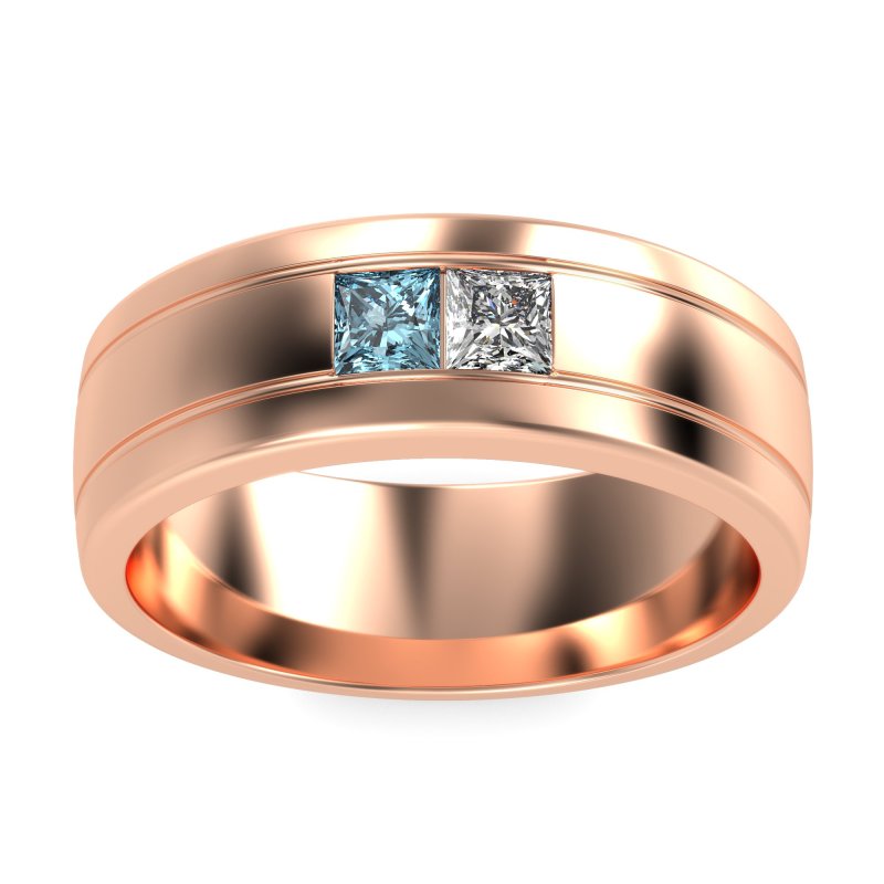 7.5mm Men's Modern Princess Band