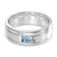 7.5mm Men's Modern Princess Band