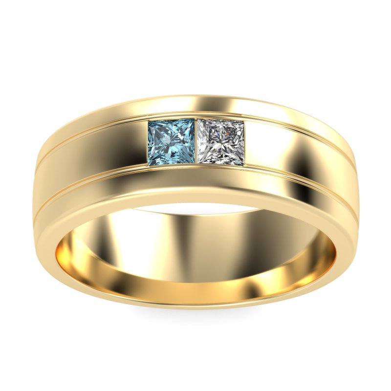 7.5mm Men's Modern Princess Band
