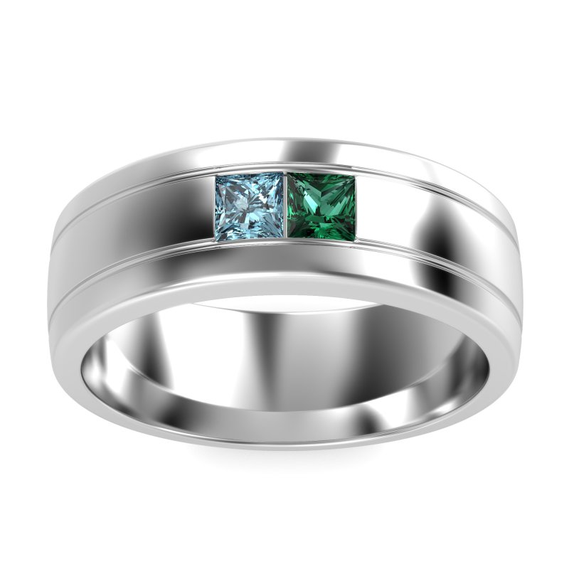 7.5mm Men's Modern Princess Band