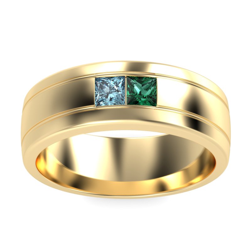 7.5mm Men's Modern Princess Band