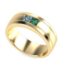 7.5mm Men's Modern Princess Band