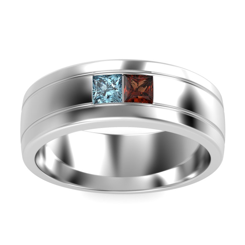 7.5mm Men's Modern Princess Band