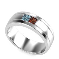 7.5mm Men's Modern Princess Band