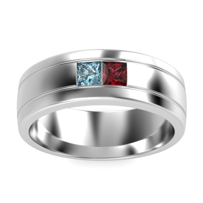 7.5mm Men's Modern Princess Band