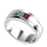 7.5mm Men's Modern Princess Band