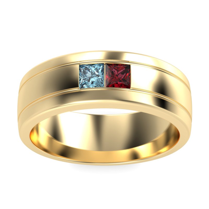 7.5mm Men's Modern Princess Band