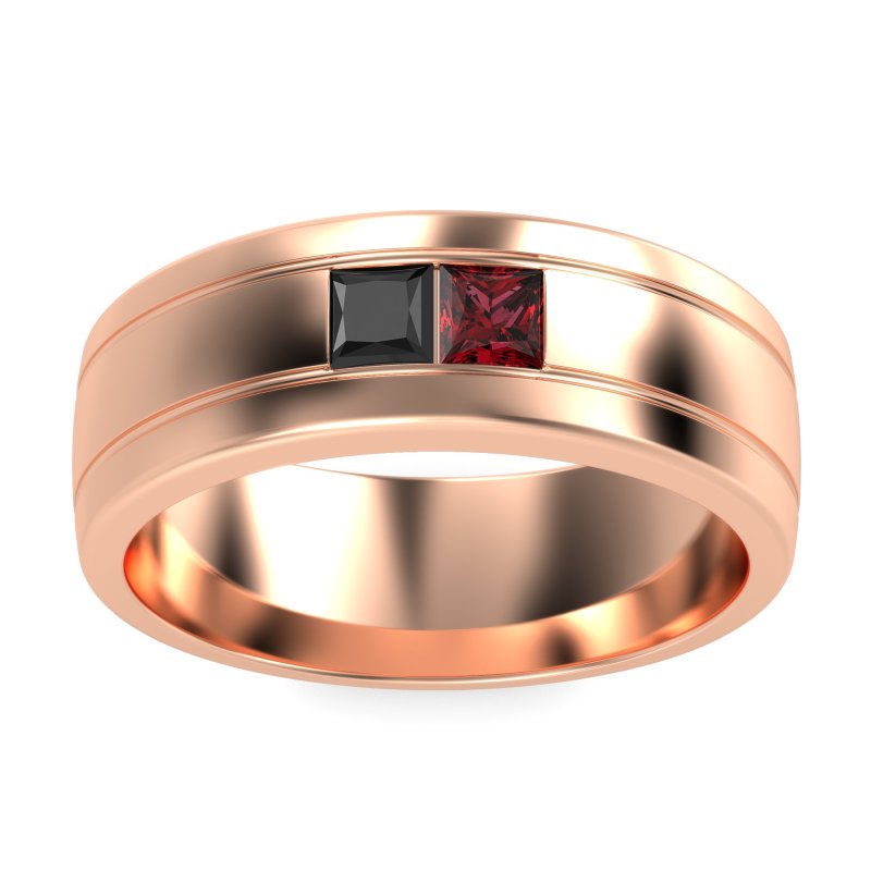 7.5mm Men's Modern Princess Band