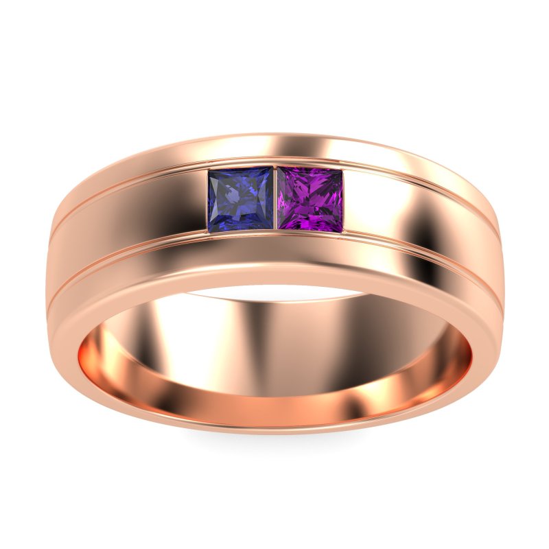 7.5mm Men's Modern Princess Band
