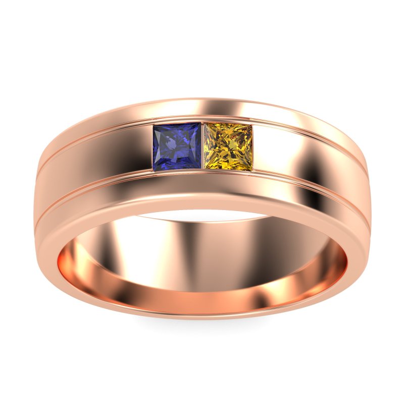 7.5mm Men's Modern Princess Band