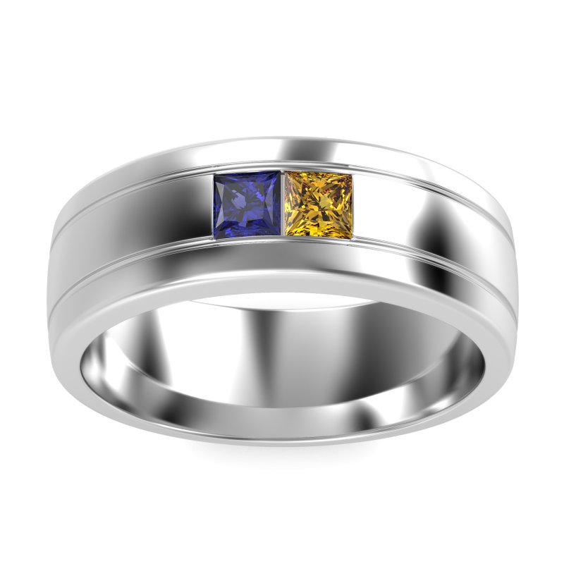 7.5mm Men's Modern Princess Band