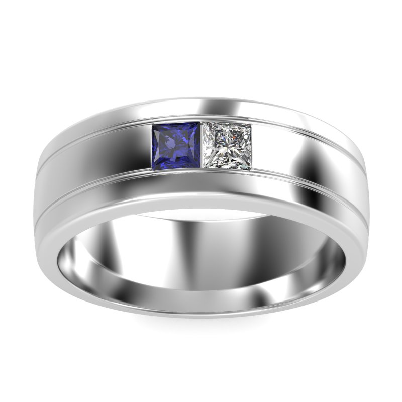 7.5mm Men's Modern Princess Band