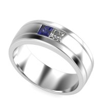 7.5mm Men's Modern Princess Band