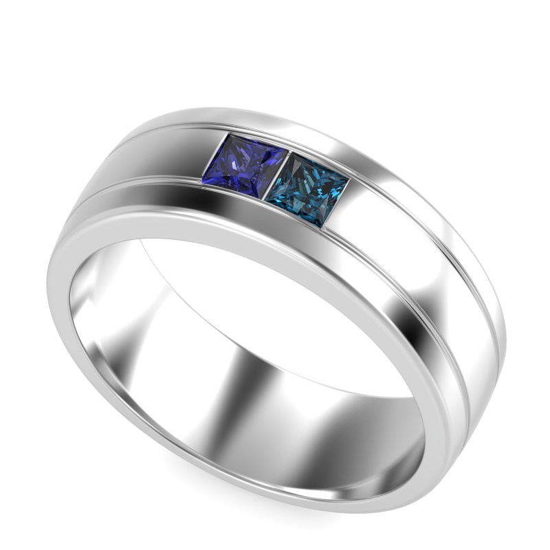 7.5mm Men's Modern Princess Band