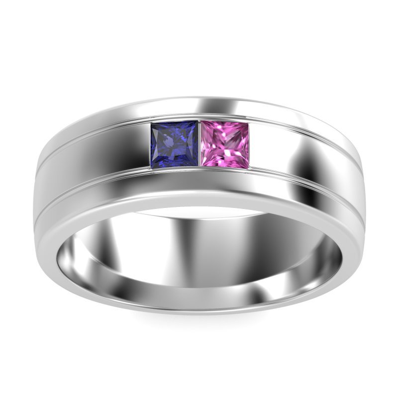 7.5mm Men's Modern Princess Band